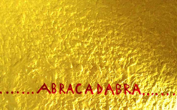 Abracadabra in giallo 99, painting by Nicola Guerraz