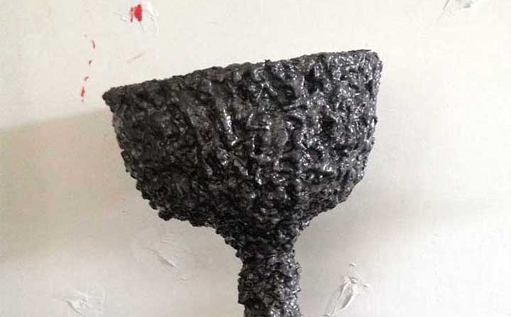 Impossible cup 4, sculpture by Nicola Guerraz