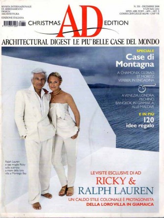 Article with art by Nicola Guerraz in Architectural Digest Italia 2008, photo 01