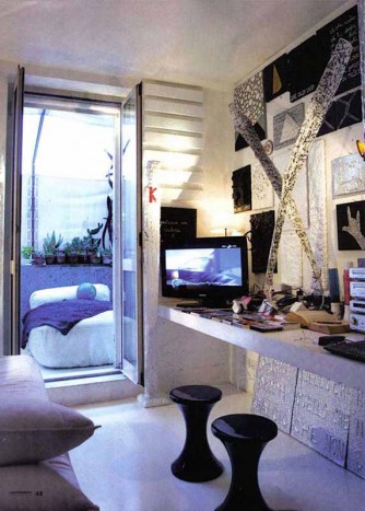 Article about Nicola Guerraz' Apartment/Studio in Case & Stili 2009, photo 07