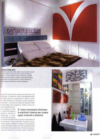 Article about Nicola Guerraz' Apartment/Studio in Case & Stili 2009, photo 08