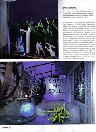 Article about Nicola Guerraz' Apartment/Studio in Case & Stili 2009, photo 09