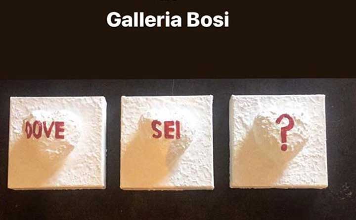Nicola Guerraz exhibition at Galleria Bosi, 2017-10-13
