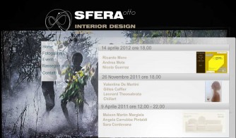 Nicola Guerraz, exhibition at Sfera 8 Interior Design, Rome 2012, photo 01