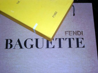Fendi Baguette book cover #1