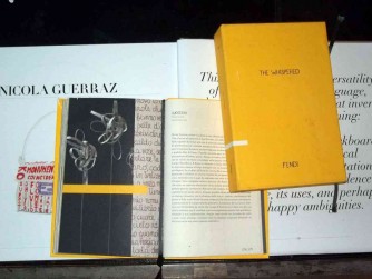 Opened book Fendi The Whispered showing Guerraz art #2