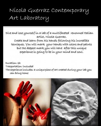 Invitation to Nicola Guerraz Contemporary Art Laboratory workshop
